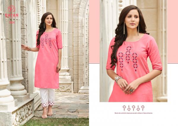 Rayan Tarasa 1-Cotton-Kurti-With-Bottom